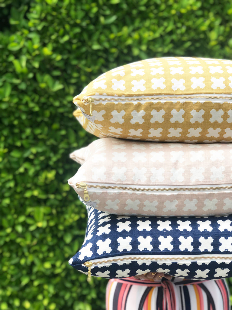 greige textiles felix pillows