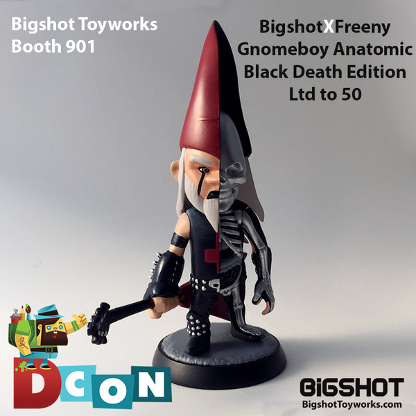 Bigshot x Jason Freeny Gnomeboy Anatomy Black Death