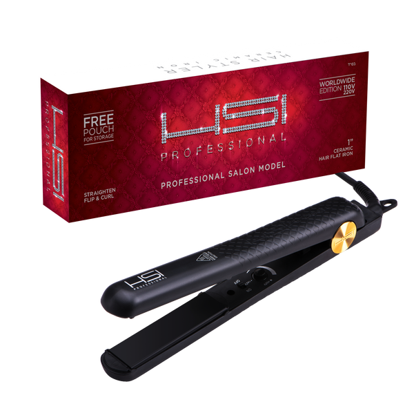 Ceramic Flat Iron Hair Straightener | HSI Professional