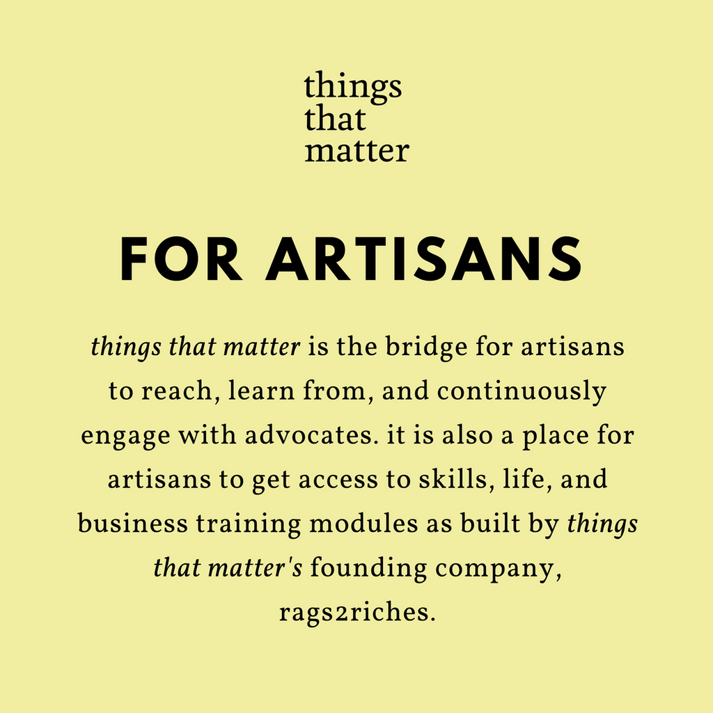 Things That Matter | Shop social enterprises and community-centered & artisan-made brands in Southeast Asia
