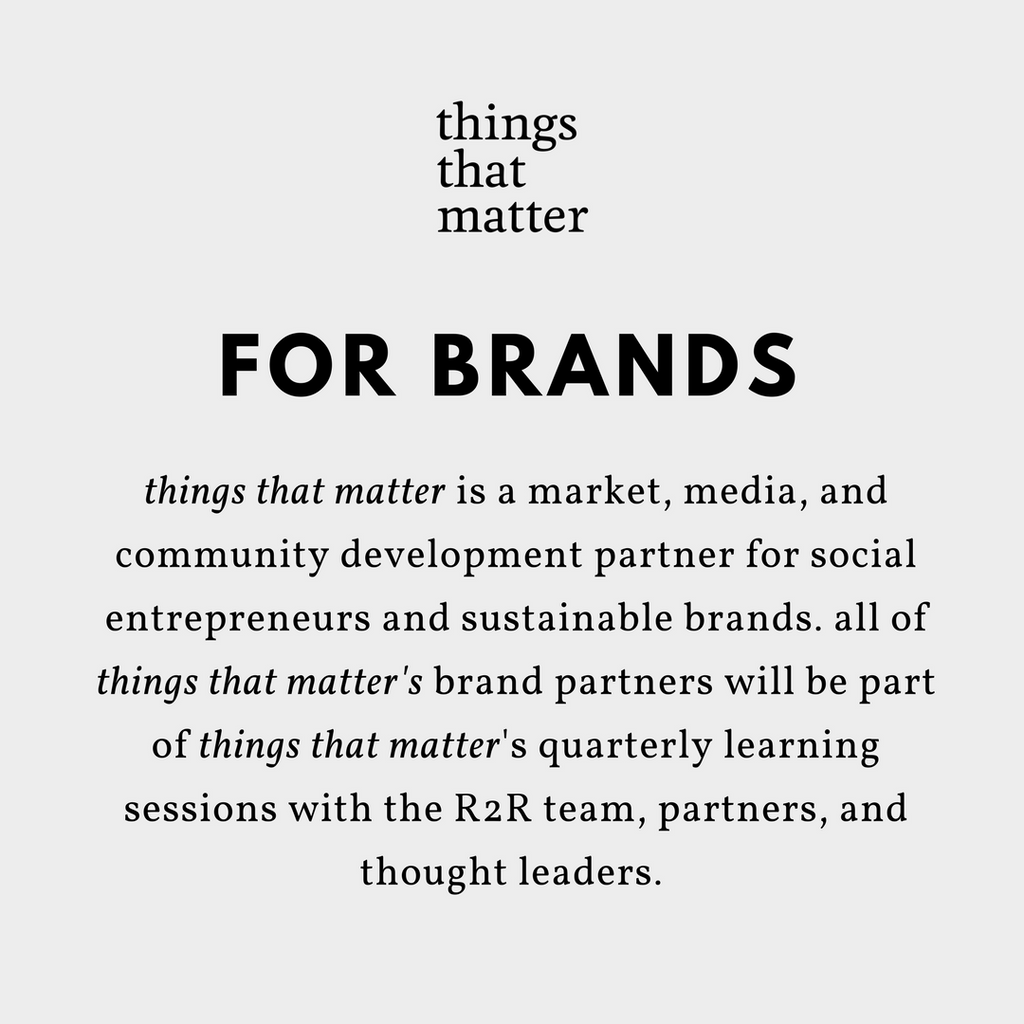 Things That Matter | Shop social enterprises and community-centered & artisan-made brands in Southeast Asia