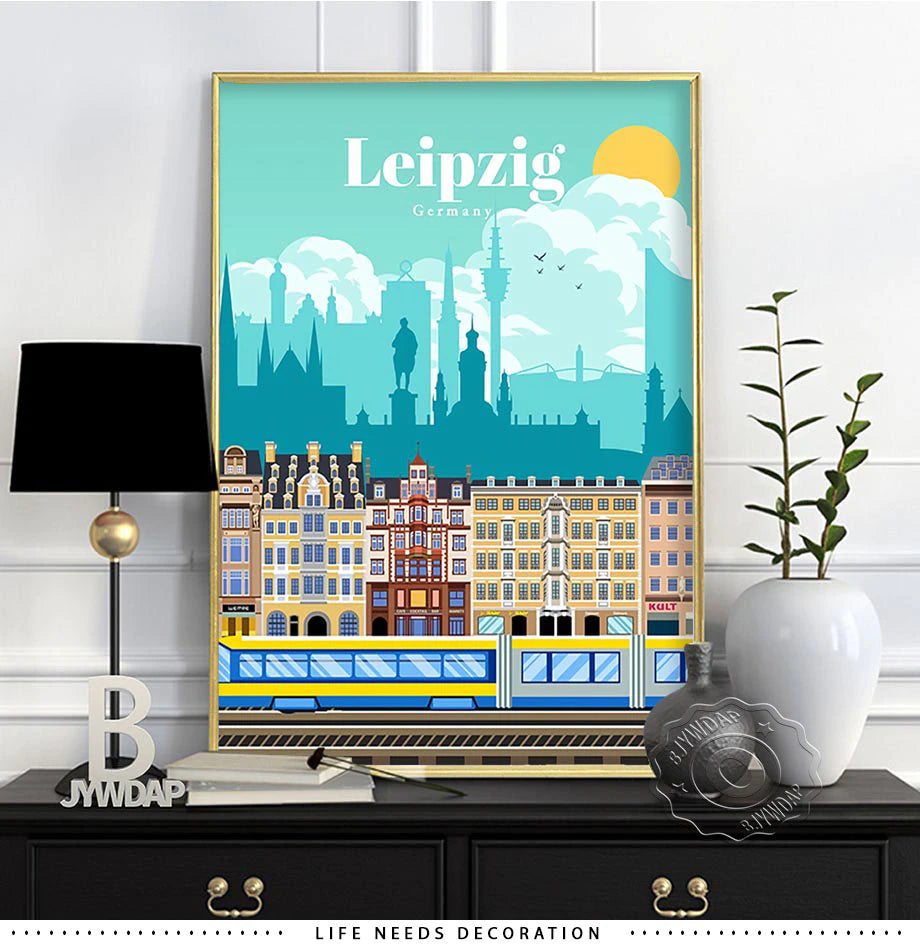 Stampe delle città più belle del mondo
