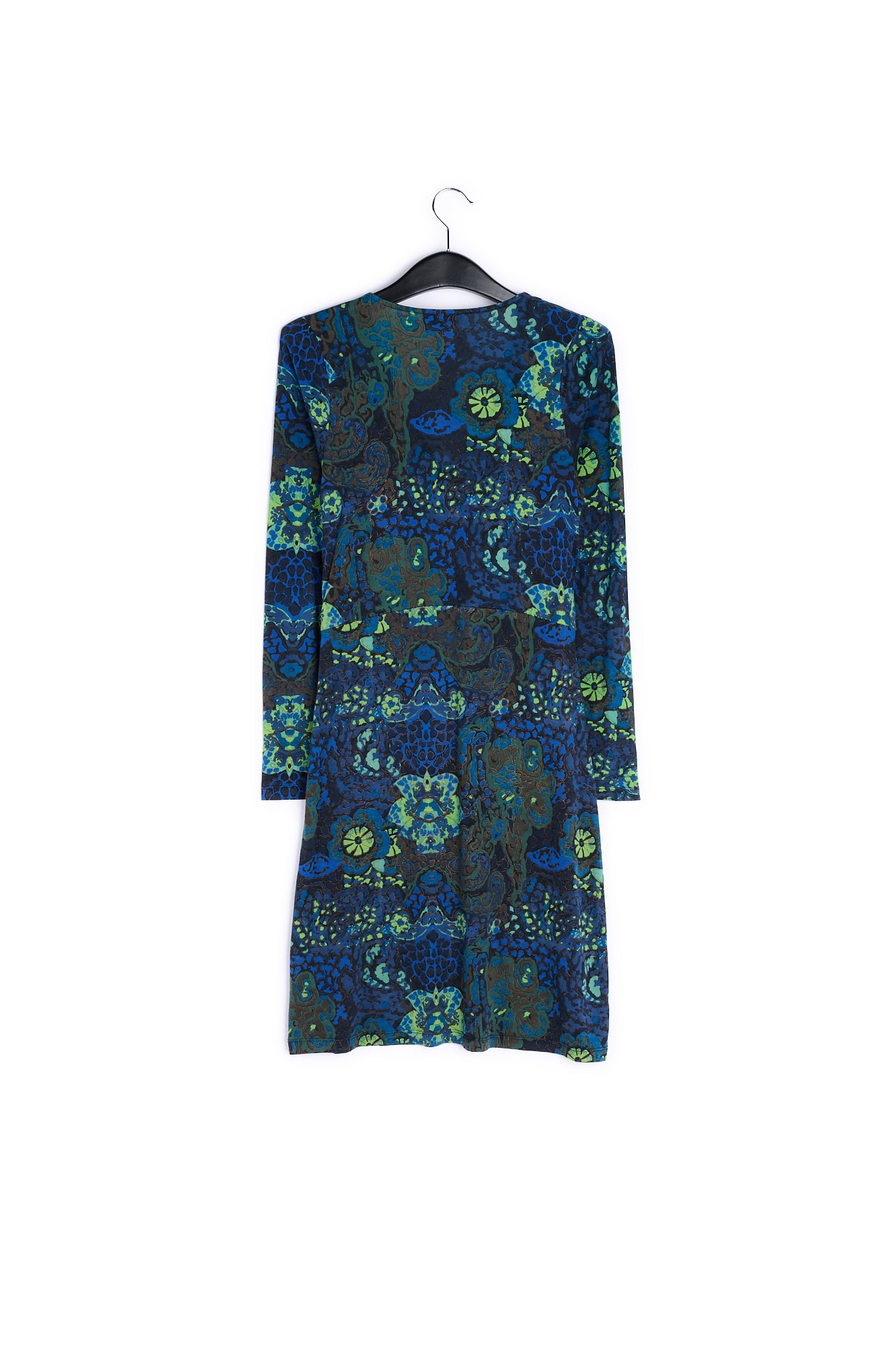 Green printed dress Essentiel Antwerp