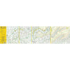 Yellow Publications Offas Dyke Path 1 Sedbury Cliffs Zigzag Map
