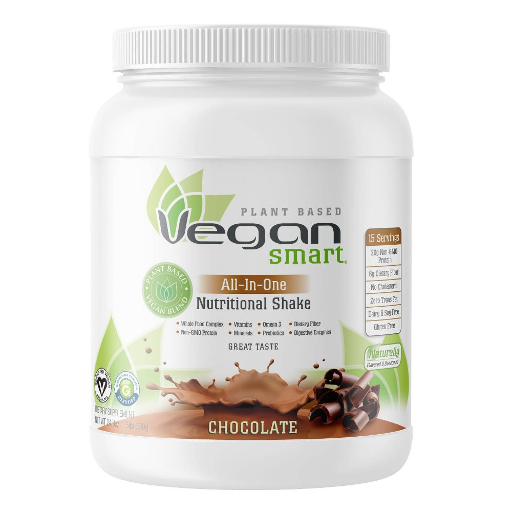 Naturade Vegan Smart All In One Nutritional Shake Chocolate 24 3oz