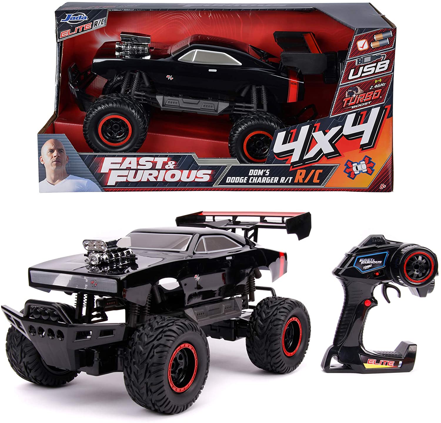 4x4 monster truck rock crawler rc