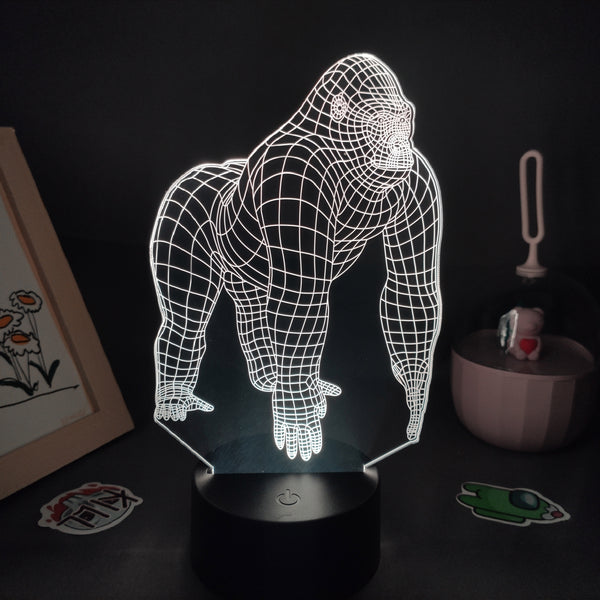 rgb gorilla lamp