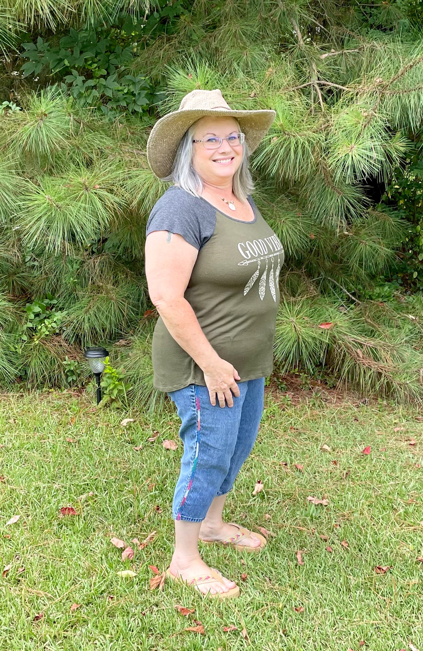 Fedora Crocheted Sunhat Wide Brim Hat - Created By Chell