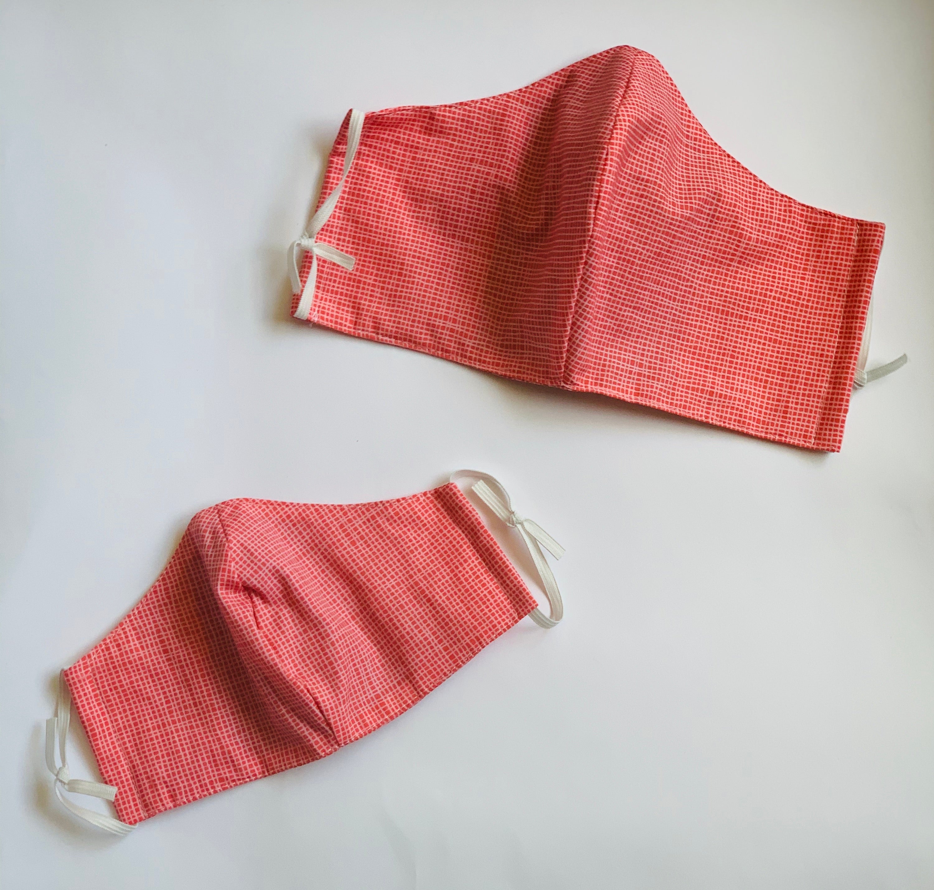 Mask made of Organic Cotton with Filter Pocket - adult, child, young child available