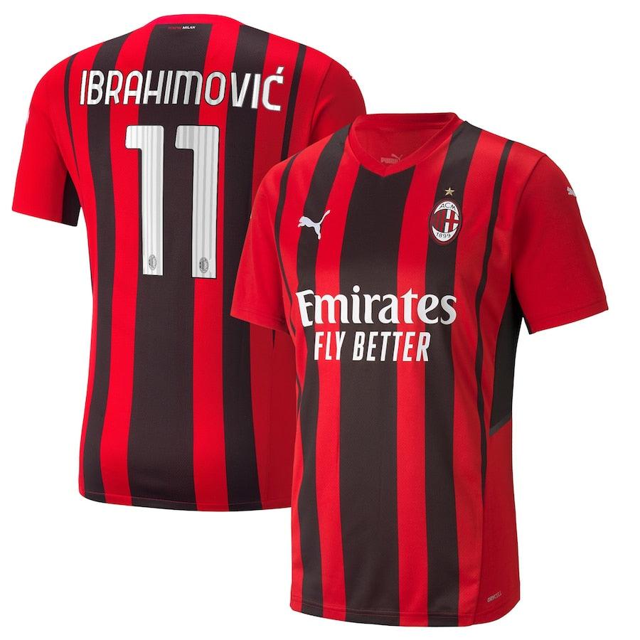 Set Ibrahimovic Mailand Offizielle 2021 Trikot+Shorts Home Zlatan Ibra 