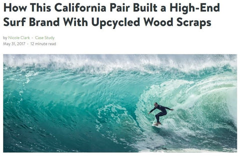 How This California Pair Built a High-End Surf Brand with Upcycled Wood Scraps