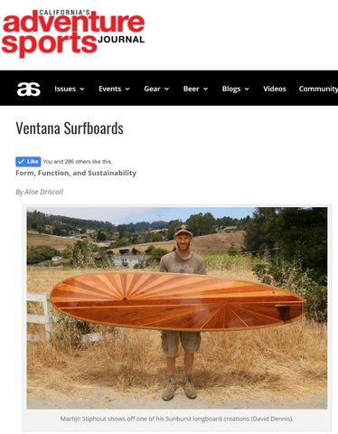 Adventure Sports Journal: Ventana Surfboards