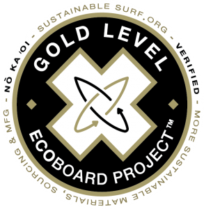 Sustainable Surf Ecoboard Gold
