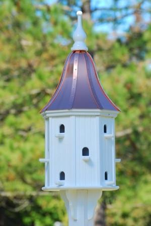 Copper Roof Dovecote Birdhouse