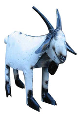 recyled metal billy goat