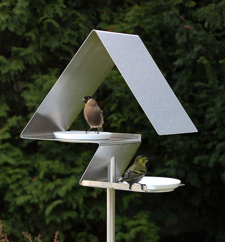 Mod Bird Feeder or Birdbath