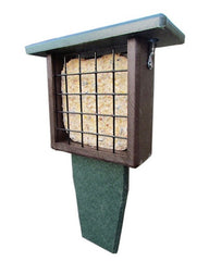 Recycled Tail Prop Suet Feeder