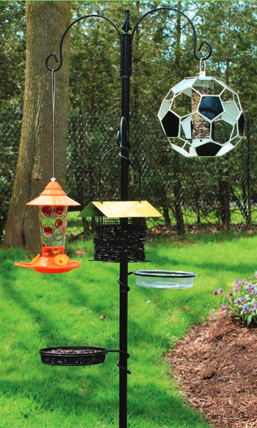 Bird Feeding Station with Auger | Feeder Pole kit | Bird Feeder System