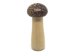 LV-4905 Betel Nut with Grapefruit Mushroom Pill Holder, Needlecase-THREADED CAP