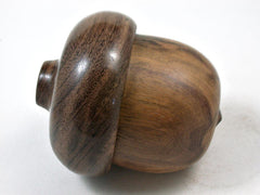 LV-3383 Ironwood & Mora Acorn Pill Box, Engagement Ring Box-SCREW CAP