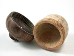 LV-2601 Incense Cedar Burl & Chechen Acorn Trinket Box, Jewelry Box-SCREW CAP