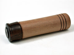 LV-2677 Sandalwood & Ebony Slim Box, Toothpick Holder, Needle Case-SCREW CAP