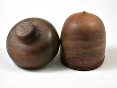 LV-2673 Hawaiian Sandalwood & Ohia Acorn Jewelry, Ring Box, Pill Box-SCREW CAP