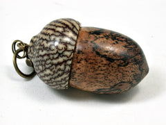 LV-2095 Acorn Pendant Box, Charm, Pill Holder from Mango & Betelnut-SCREW CAP