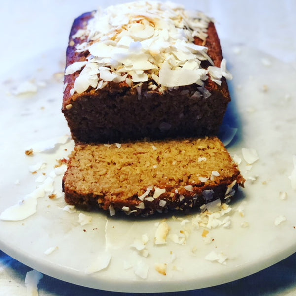 Gluten Free Lemon Coconut Loaf