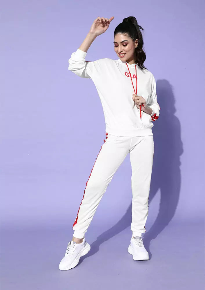 Hoodie Sweatshirt With Joggers Set