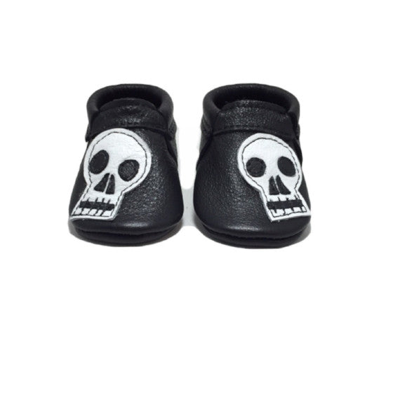 skeleton moccasins