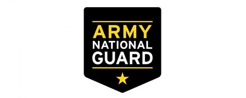 Picture of the New Army National Guard Flag without minuteman