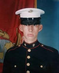 Photo of Actor Adam Driver in Marine Corps Class A Dress Uniform