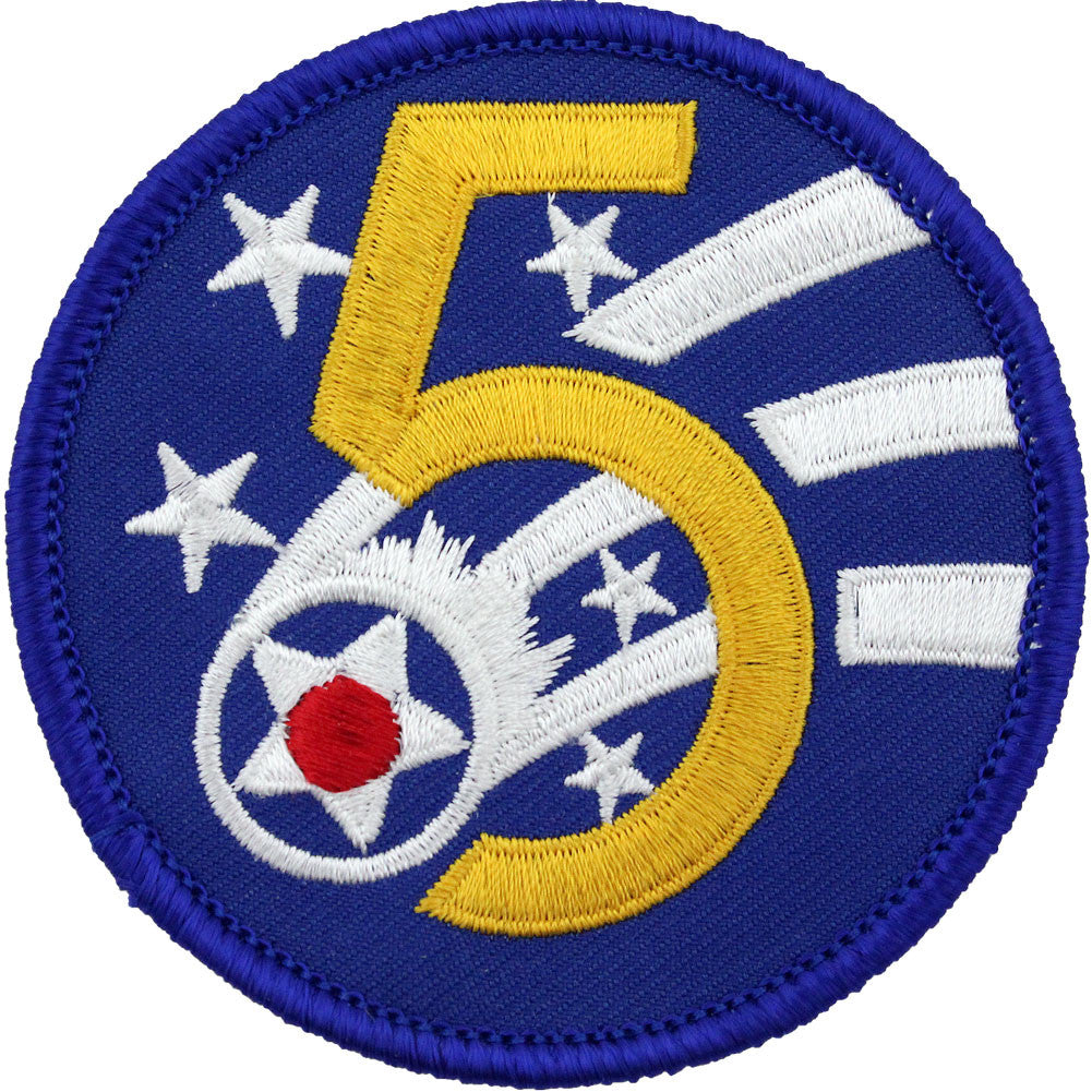 Wwii Army Air Corps 5th Air Force Class A Patch Usamm