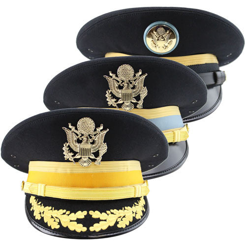 military peaked hat