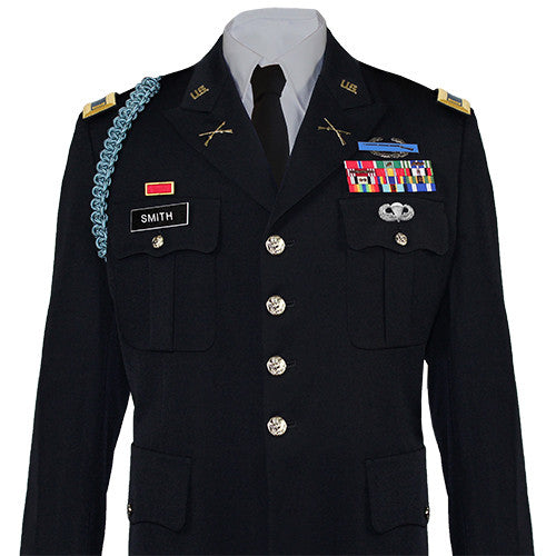 army officer dress blues