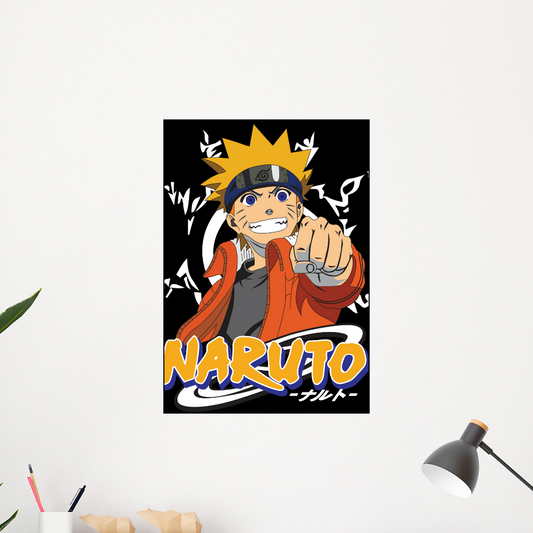 Anime Metal Poster for Wall (Naruto)