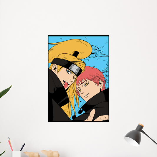 Anime Metal Poster for Wall (Naruto)