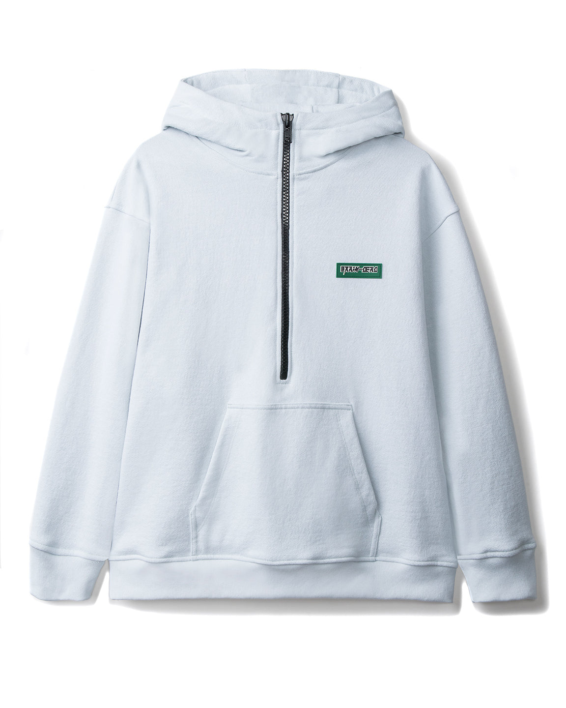 Half Zip Hoodie - Cool Grey