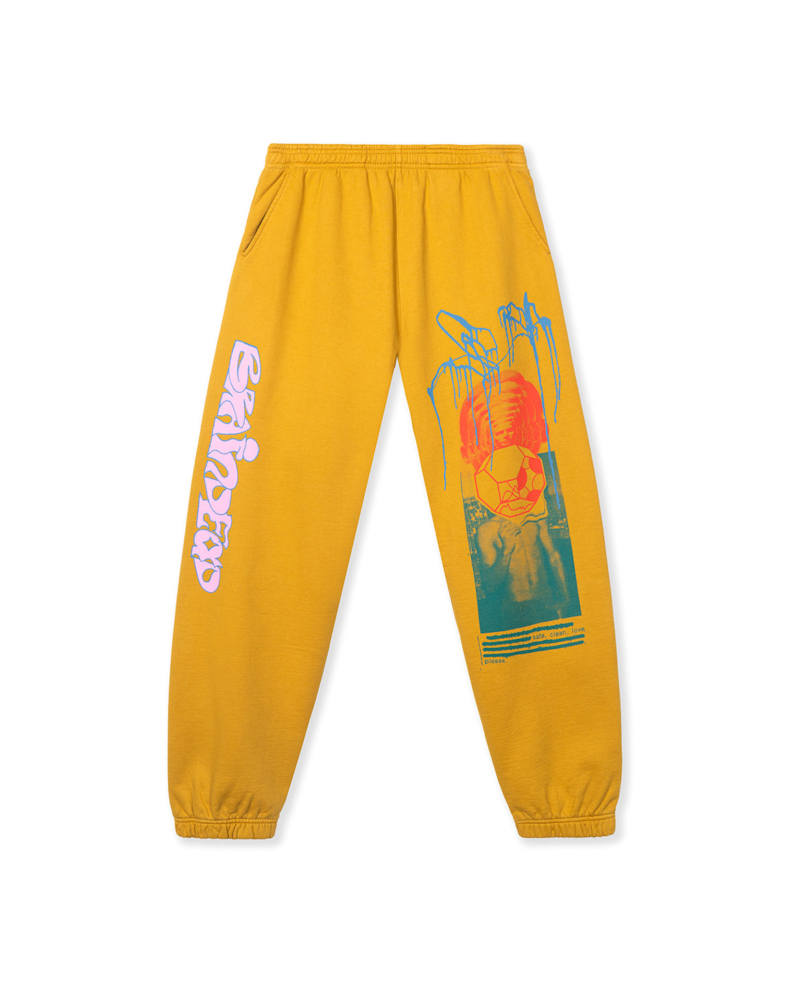 Clean Love Sweatpant - Yellow