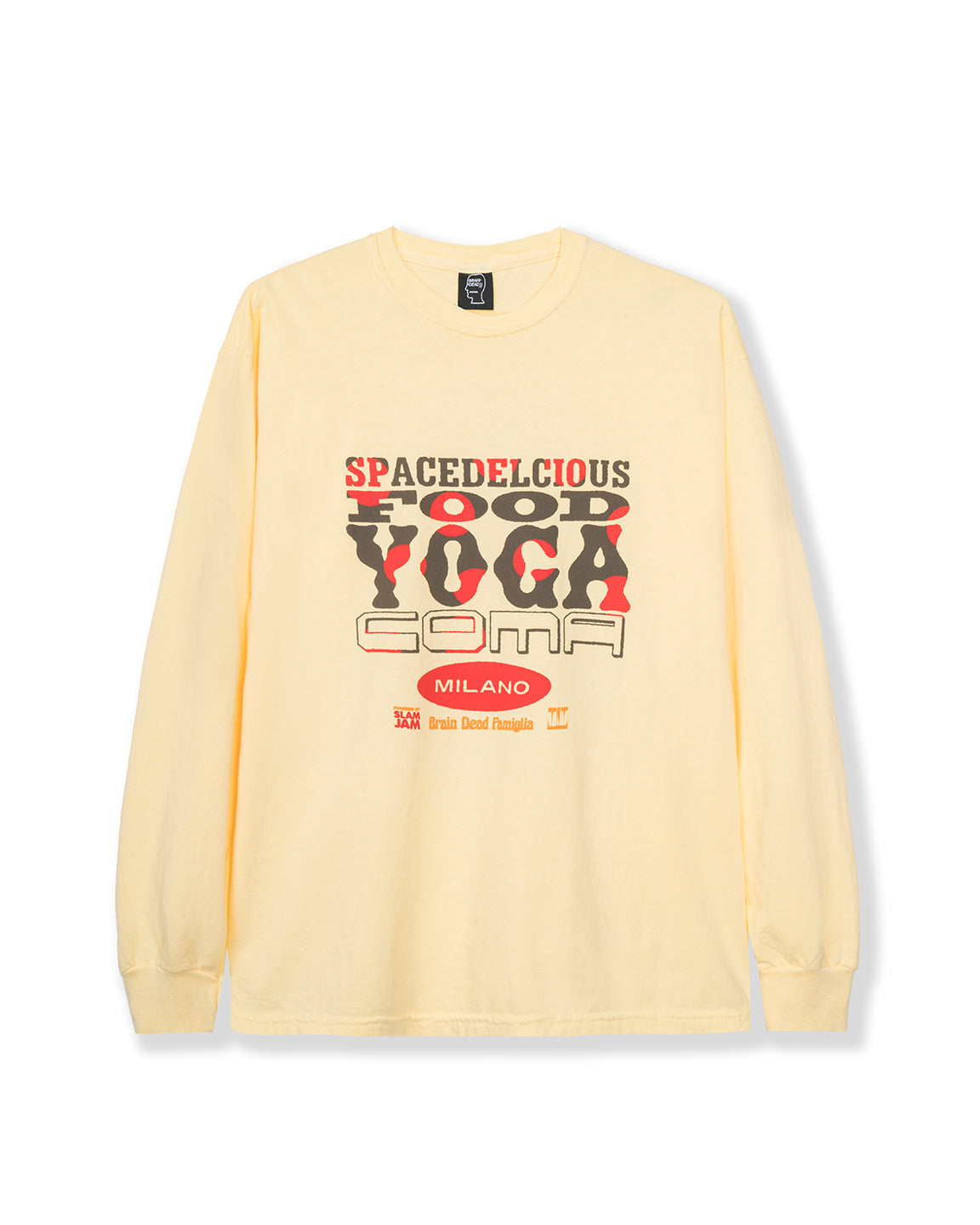 Spacedelicious Food Yoga Coma Long Sleeve - Yellow