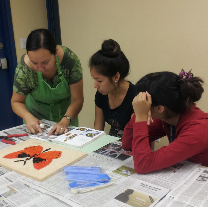 Open Workshops Offer More Than Mosaic