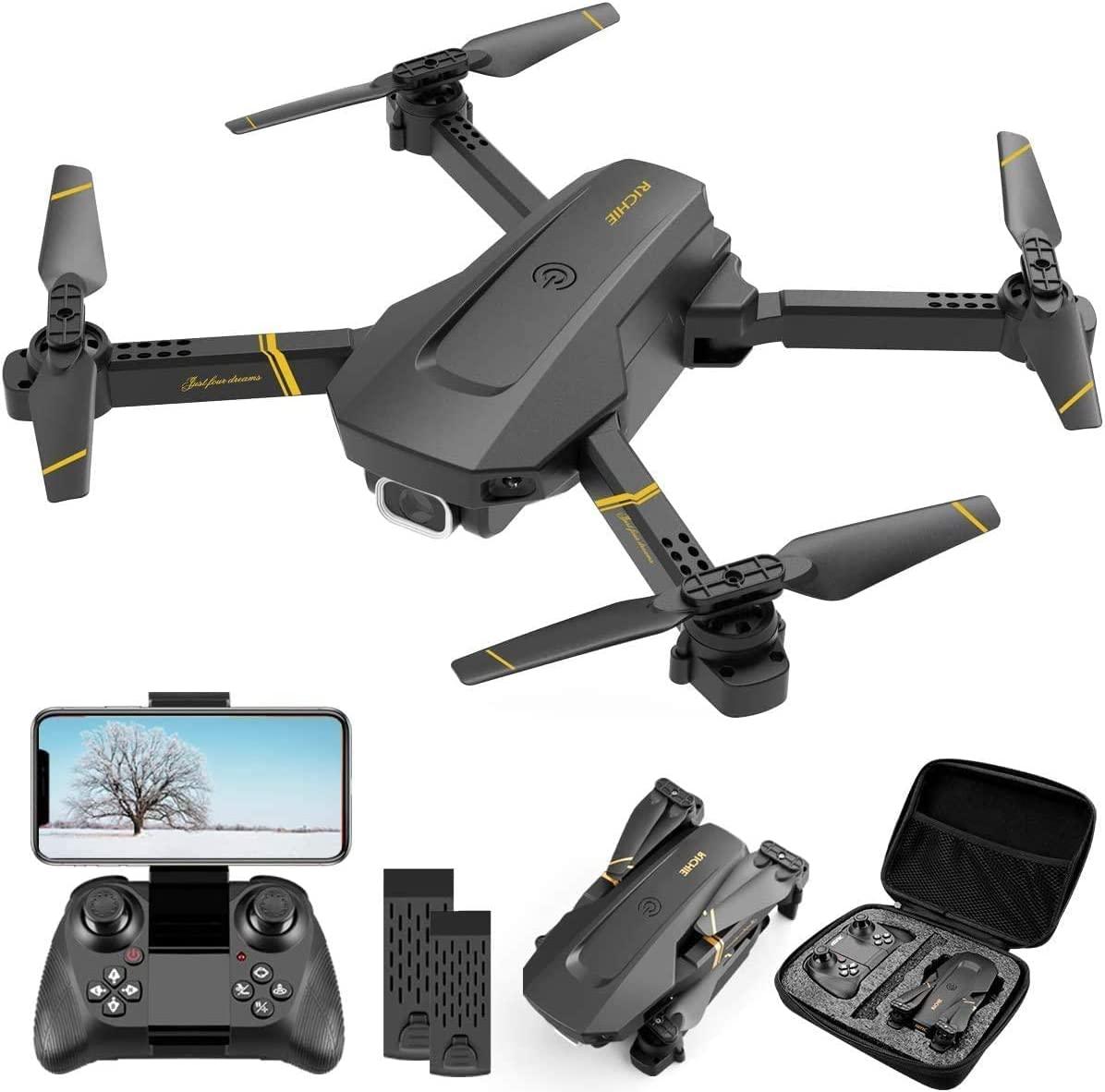 DRONEEYE 4DV4 Drone - with 1080P Camera for Adults,HD FPV RC Quadcopter for