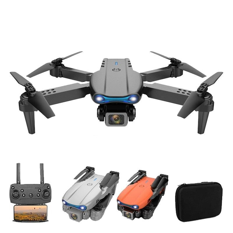 KBDFA Pro Drone - RC Mini Drone 4K Dual Camera WIFI FPV Aerial Photography RC Helicopter Foldable Quadcopter Drone Kids Toys Gifts