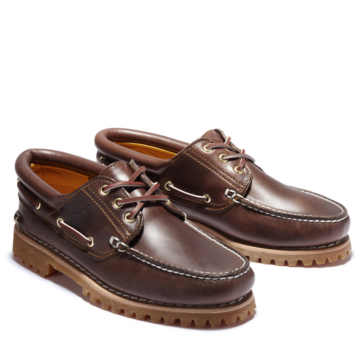 Timberland Authentic 3-Eye Boat Shoe Men's | Brown 30003) – Allweathers