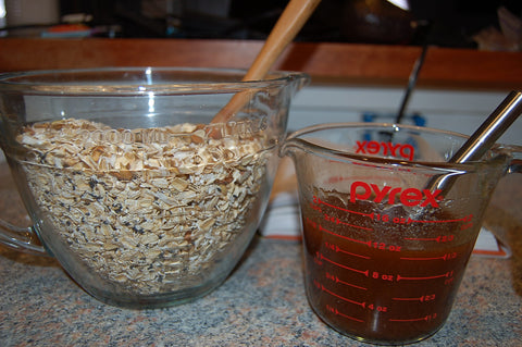 Homemade Granola Ingredients