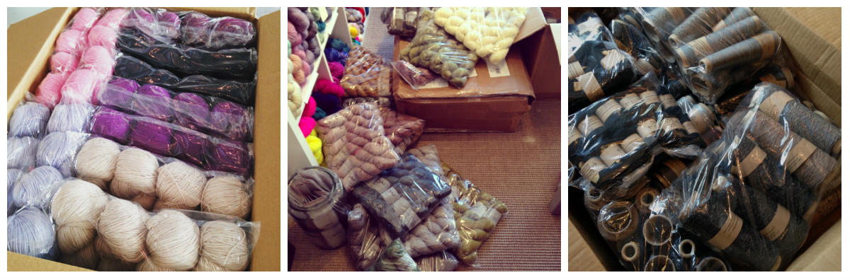 Boxes of Yarn