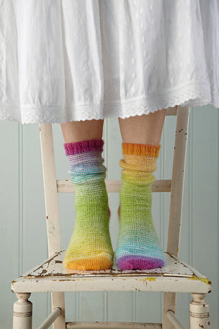 Greenwich Village socks by Rosee Woodland