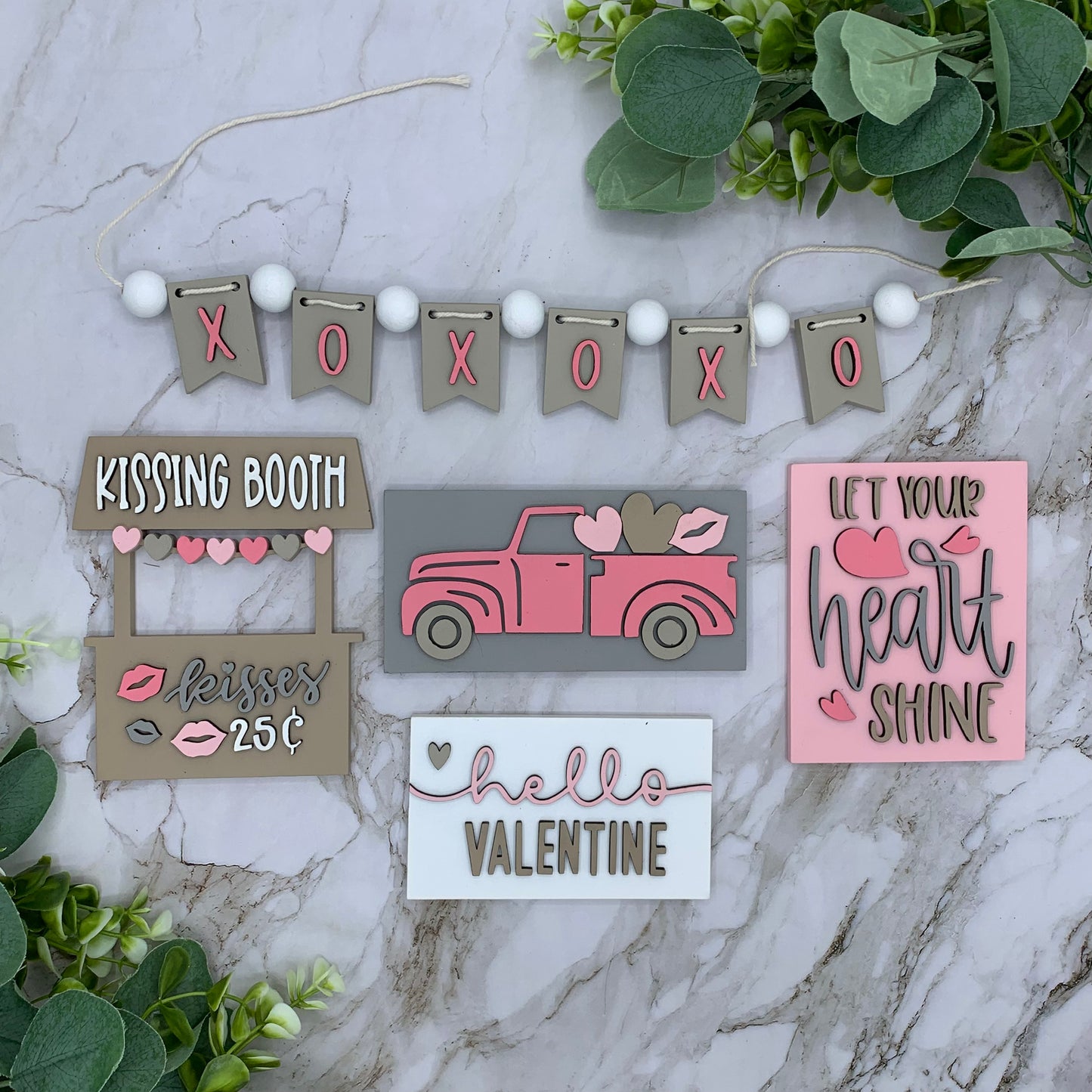 Valentine Mini Sign Set
