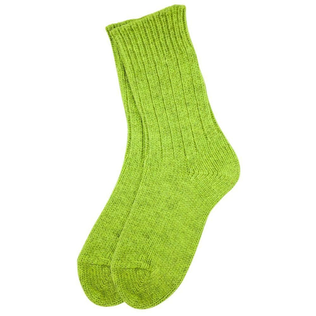 lime green socks